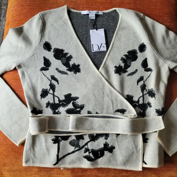 DVF Wrap Sweater - Picture 7 of 13